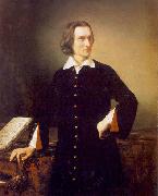 unknow artist Portrait of Franz Liszt oil on canvas